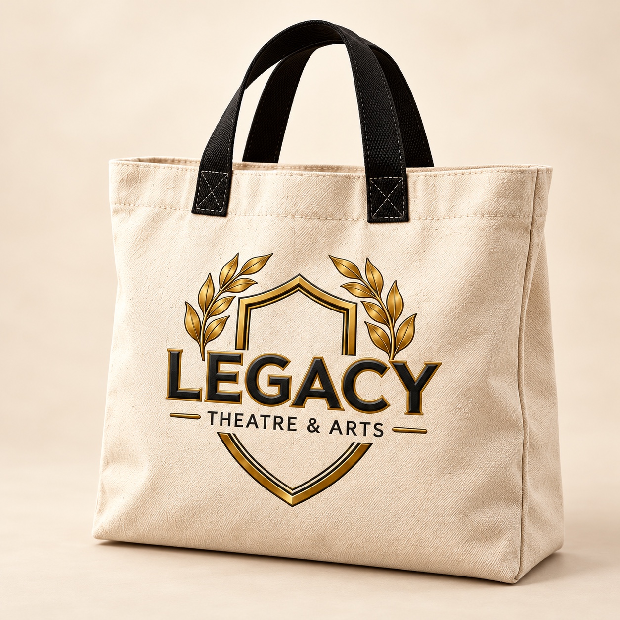 Canvas tote bag — design preview