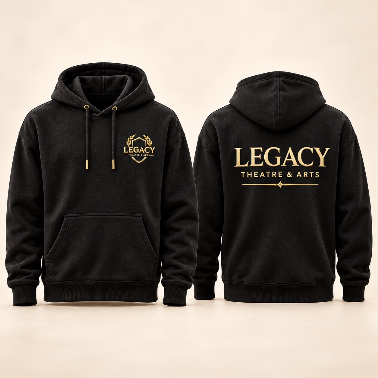 Signature hoodie — design preview