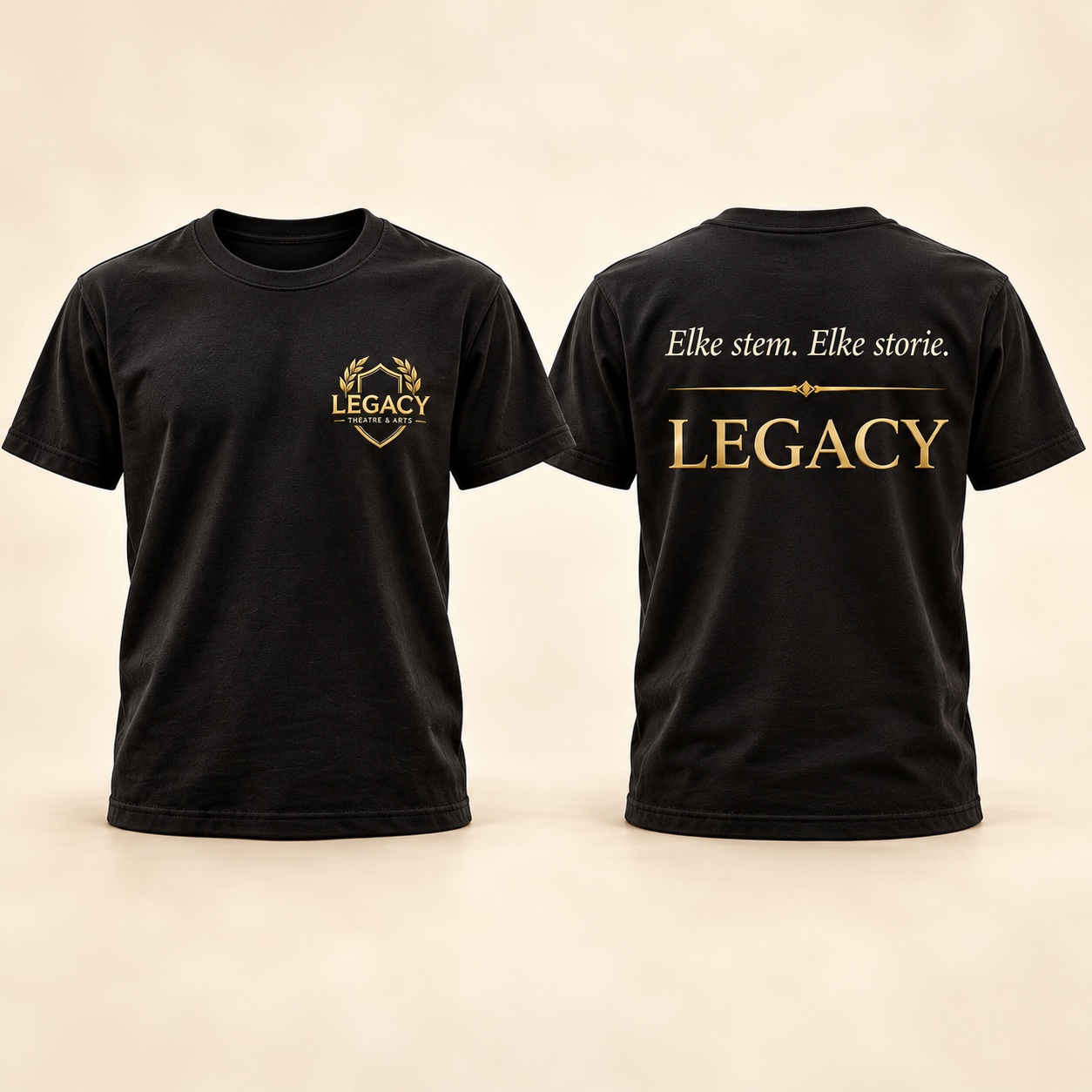 Signature T-shirt — design preview